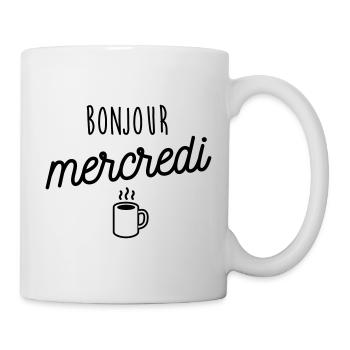Hello wednesday - Mug - white - Right