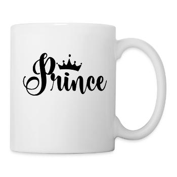 Prinz - Tasse - Weiß - Rechts