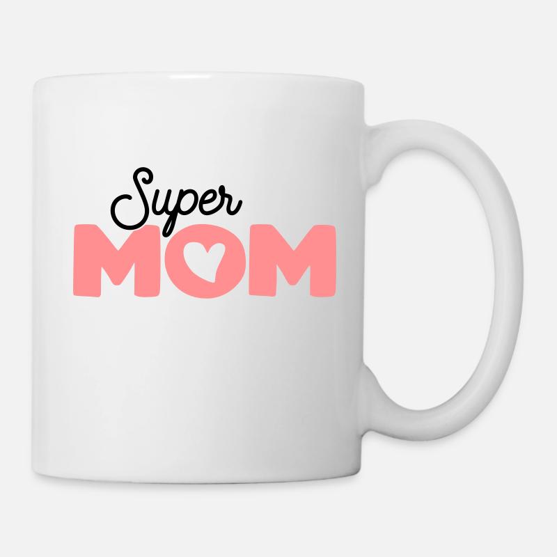 Super maman. - Mug blanc - blanc