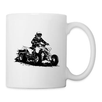 Quad Racing - ATV Racer - Mug blanc - blanc - Droite