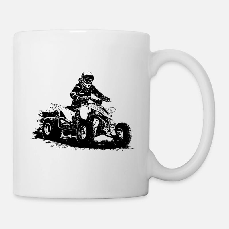 Quad Racing - ATV Racer - Mug blanc - blanc