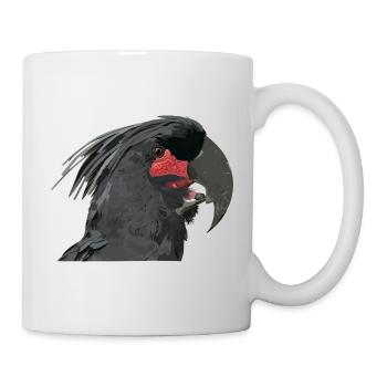 Palmkakadu - Tasse - Weiß - Rechts