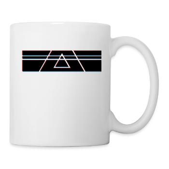 Triangle Geometrie Hipster - Tasse - Weiß - Rechts