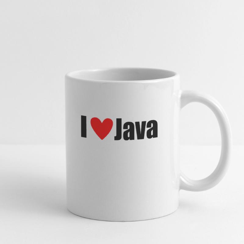I LOVE Java Mug