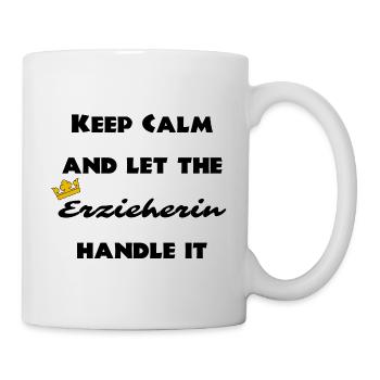 Keep Calm and Let the educator handle it - Mug - white - Right