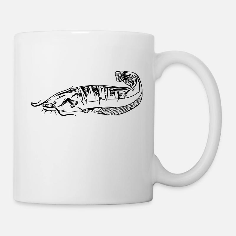 Catfish - catfish fishing - Mug - white