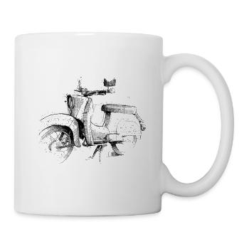 Swallow drawing - Mug - white - Right