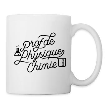 Physik-Chemie-Lehrer - Tasse - Weiß - Rechts
