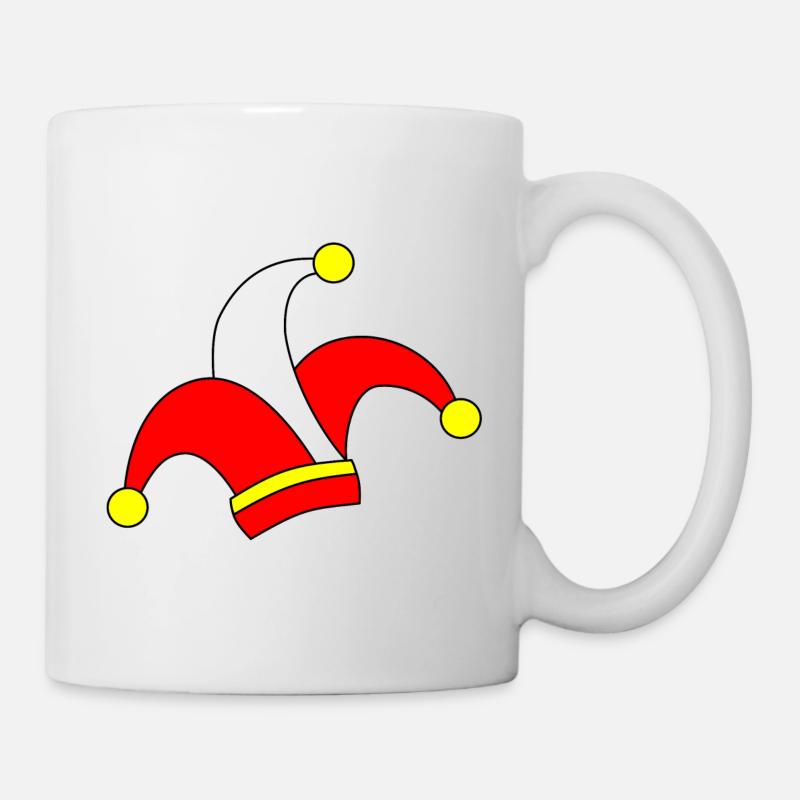 Karnevalshut - Tasse - Weiß
