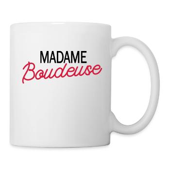 madame boudeuse - Mug blanc - blanc - Droite