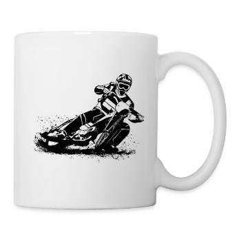 Speedway - Motorcycle Speedway - Tasse - Weiß - Rechts