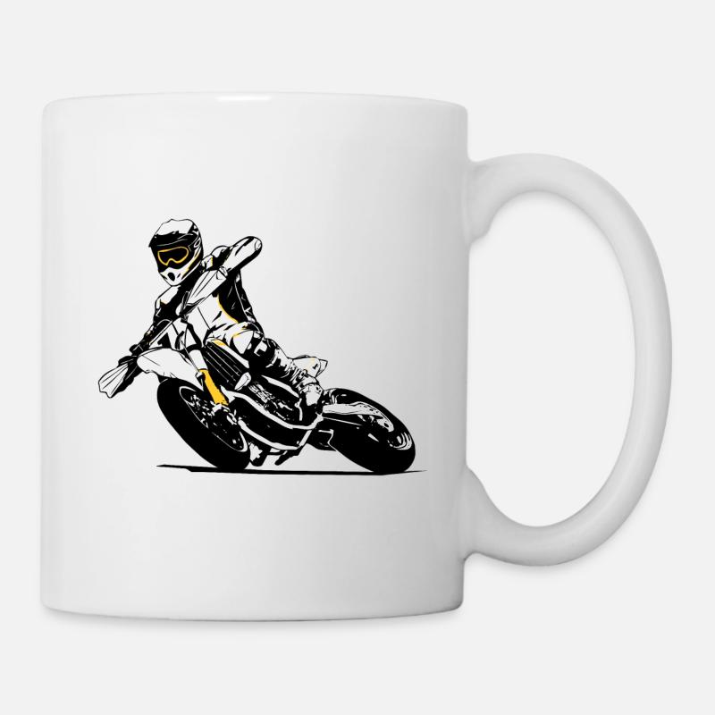 Supermotard - Supermotard - Mug blanc - blanc