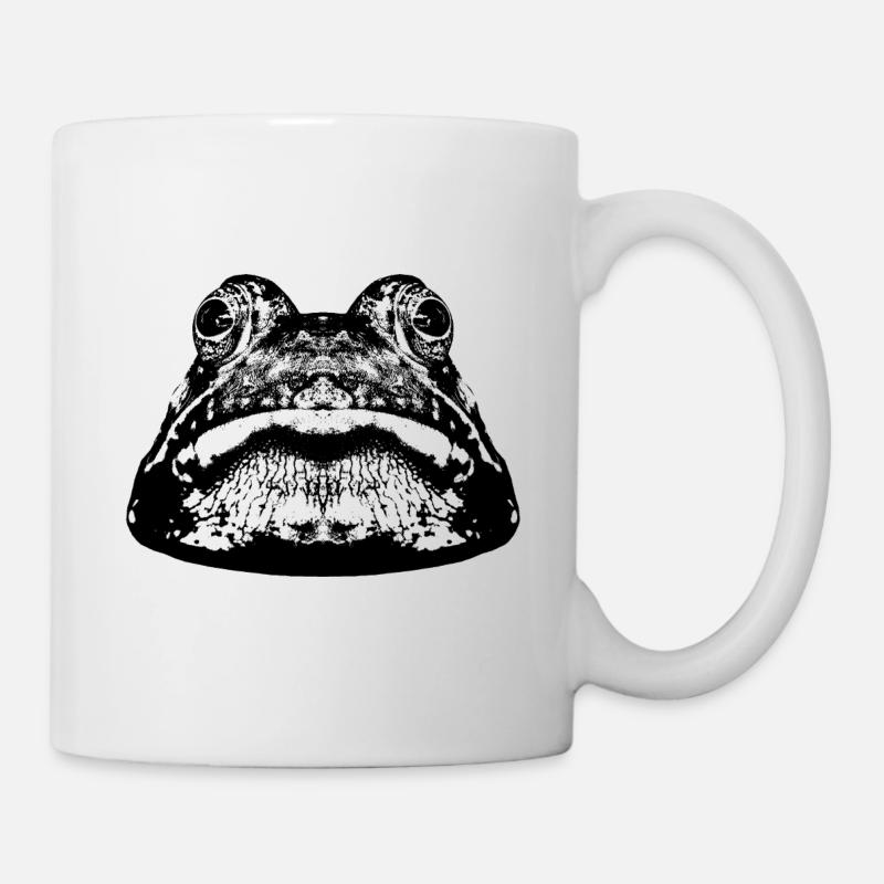 Frog / frog / graphic - Mug - white