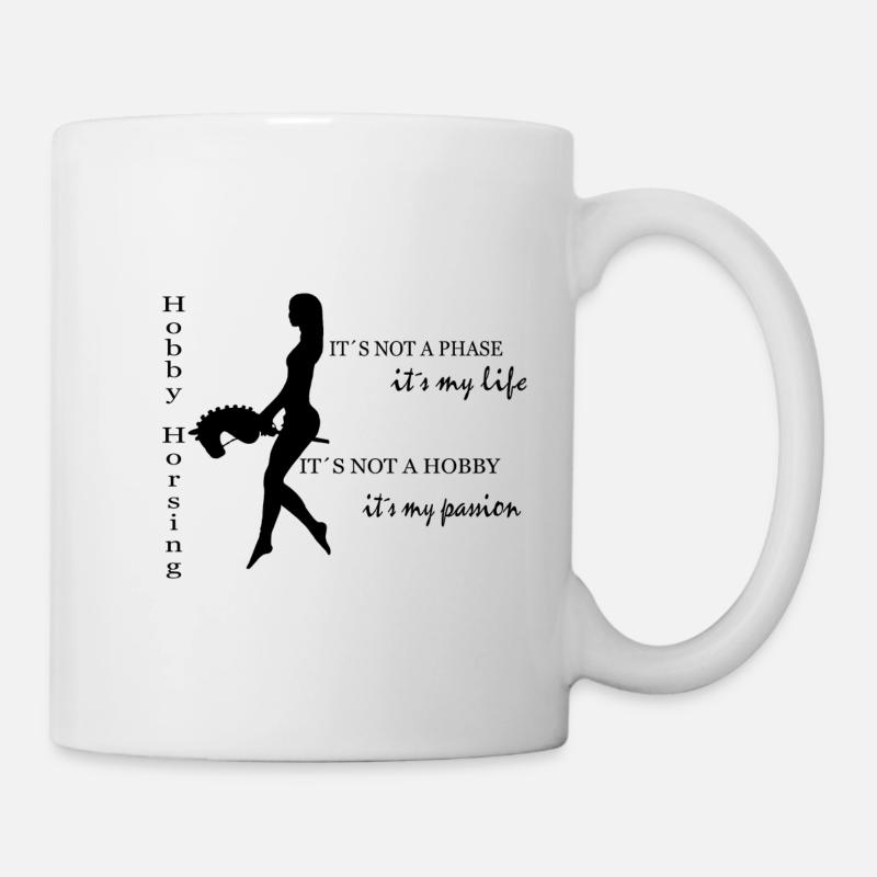 Hobby Horsing 5 - Tasse - Weiß