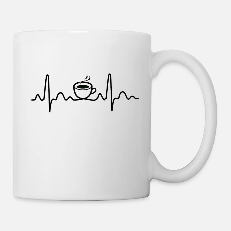 café - Mug blanc - blanc