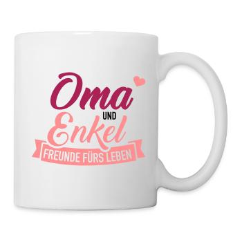 Oma - Tasse - Weiß - Rechts