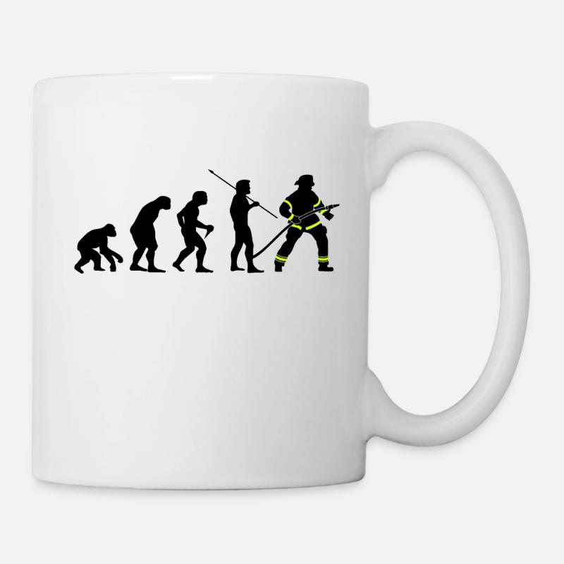 Pompiers - Mug blanc - blanc
