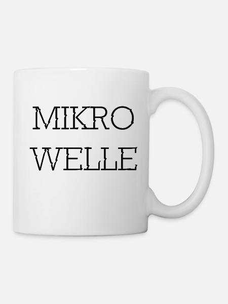 Mikrowelle - Tasse - Weiß