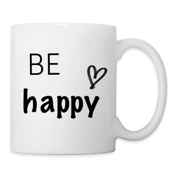 Be happy - Mug - white - Right