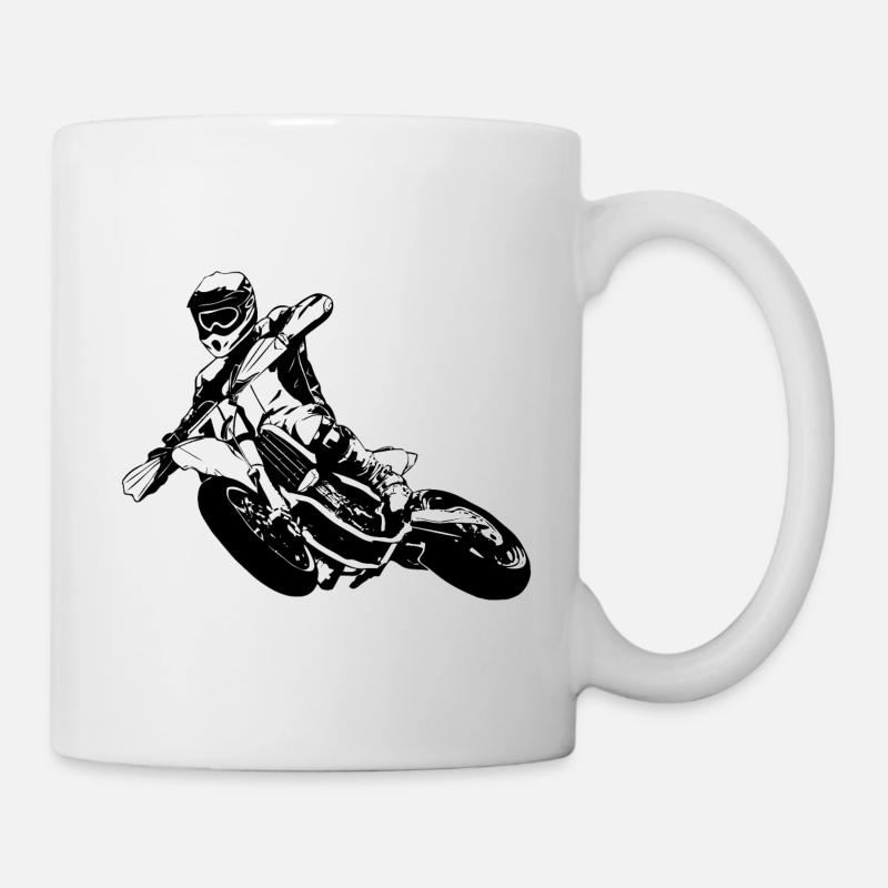 Supermoto - Supermotard - Mug - white