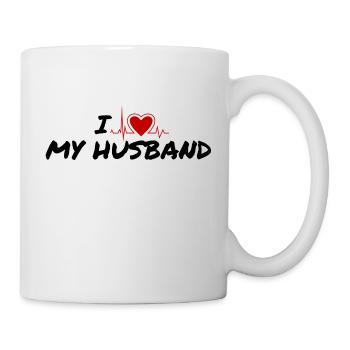 I Love My Husband I Love My Husband Idea - Mug - white - Right