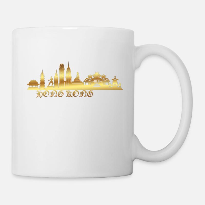 Hongkong - Tasse - Weiß