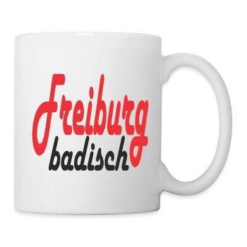 Freiburg Design - Tasse - Weiß - Rechts