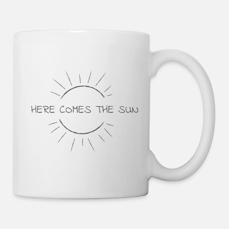 here comes the sun - Tasse - Weiß