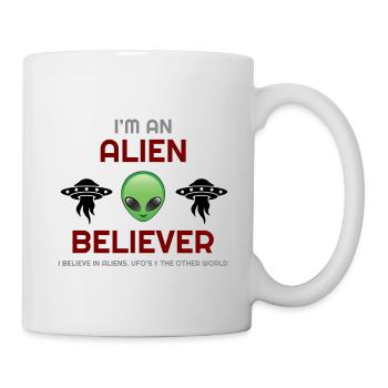 Es dreht sich alles um die Aliens, Aliens, Aliens Hoodies, - Tasse - Weiß - Rechts