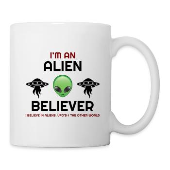 Es dreht sich alles um die Aliens, Aliens, Aliens Hoodies, - Tasse - Weiß - Rechts