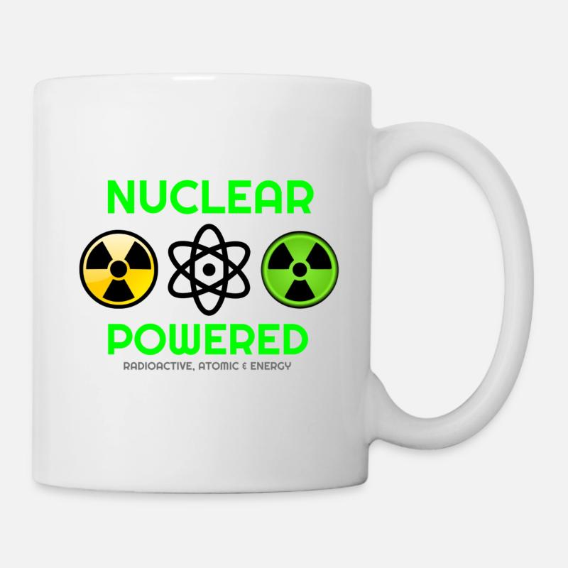 nuclear, nuclear t shirts, nuclear Hoodies - Mug - white