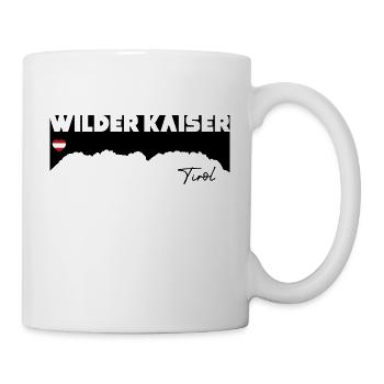 Wilder Kaiser Kaiserkrone Tirol Austria Österreich - Tasse - Weiß - Rechts