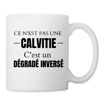 Ce n'est pas une calvitie - Mug blanc - blanc - Droite
