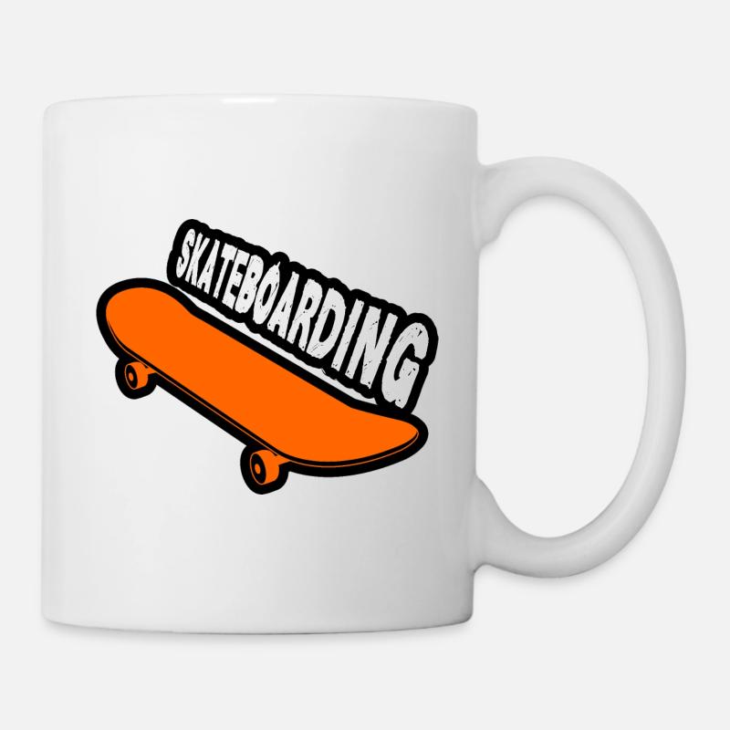 Skateboarding - Tasse - Weiß
