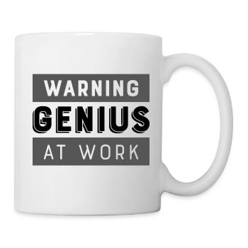 Genius at work - Mug - white - Right