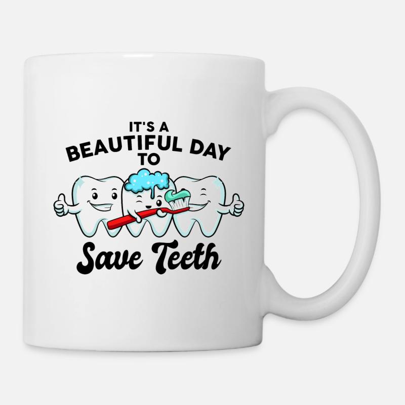 Assistante dentaire - Mug blanc - blanc