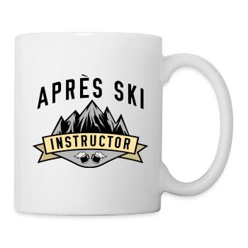Skilehrer apres - Tasse - Weiß - Rechts