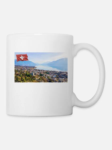 Vevey, Switzerland. - Mug - white
