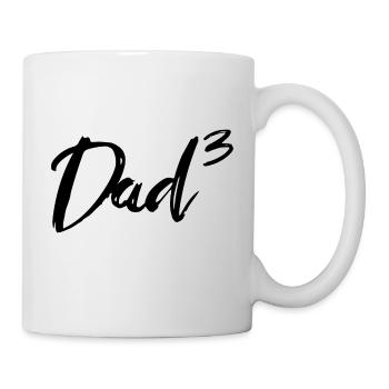 Dad Hoch Drei - Tasse - Weiß - Rechts