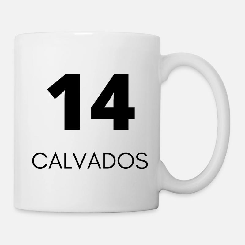 14 CALVADOS - Tasse - Weiß