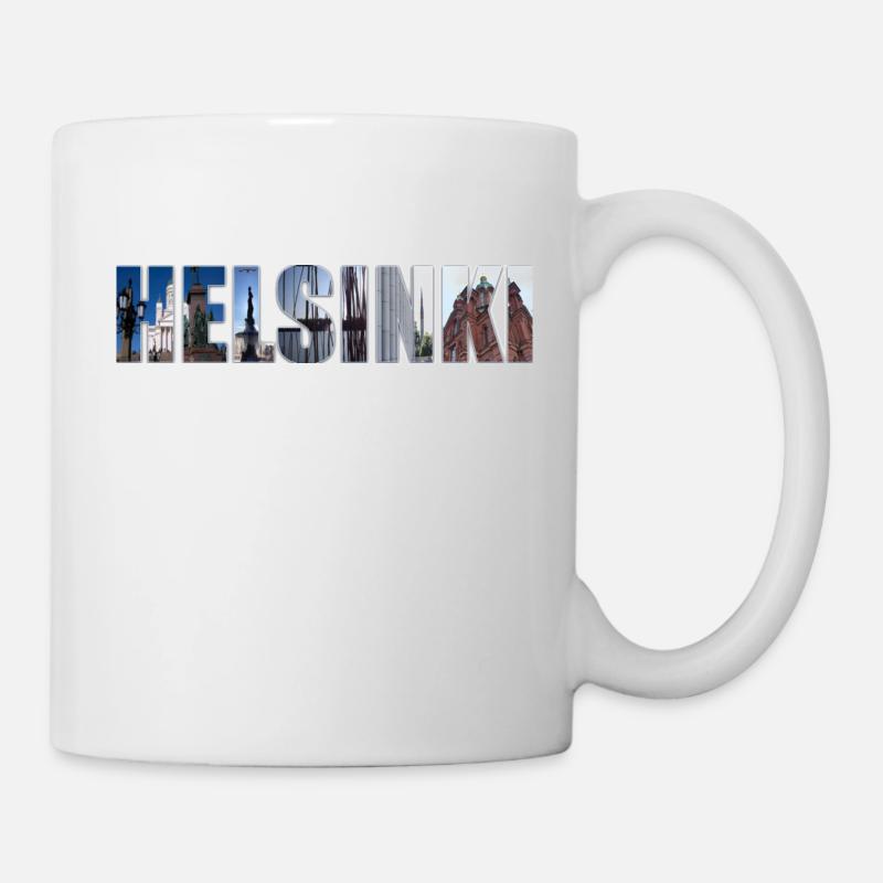 HELSINKI - Tasse - Weiß