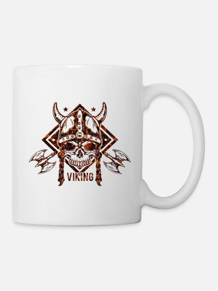 Viking Skandinavisch - Tasse - Weiß