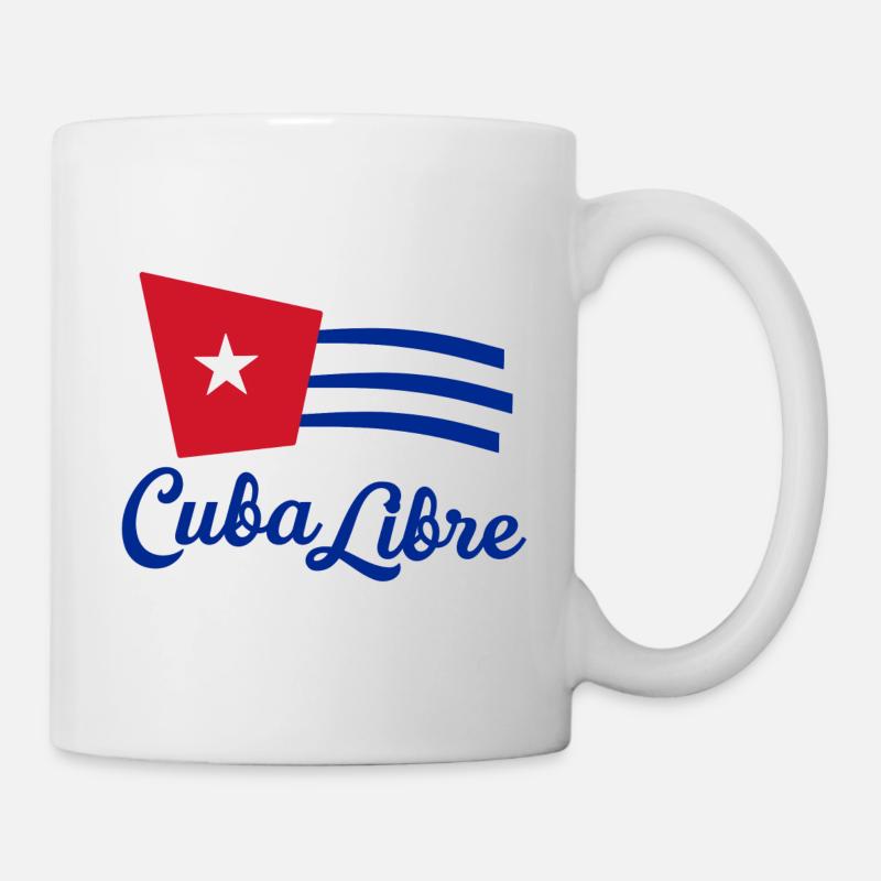Kuba frei - Tasse - Weiß
