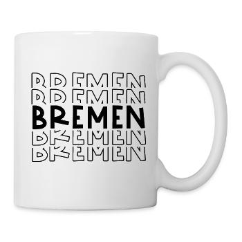 Bremen Hansestadt Bremen - Tasse - Weiß - Rechts