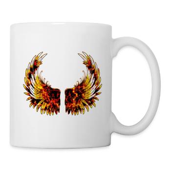 Angel-Wings-Angels-Wings-Petit Ange-Wing-Fly - Mug blanc - blanc - Droite