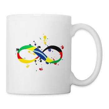 Unendlich Brasil Germany - Mug - white - Right