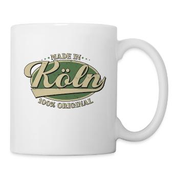 Köln Kölner Original - Tasse - Weiß - Rechts