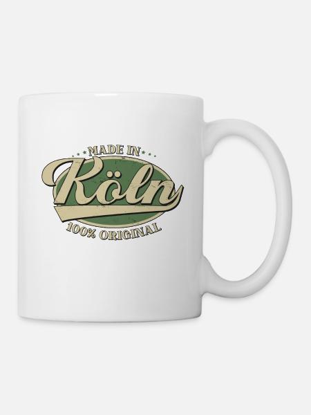 Köln Kölner Original - Tasse - Weiß