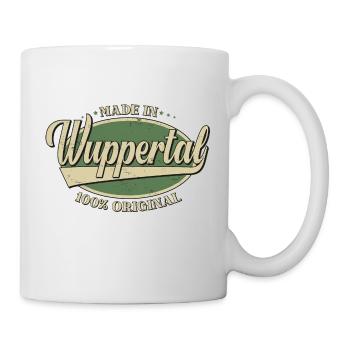 Wuppertal Wuppertaler Original - Tasse - Weiß - Rechts