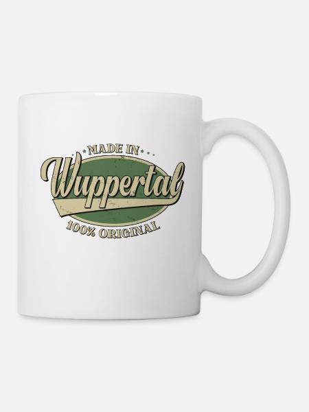 Wuppertal Wuppertaler Original - Tasse - Weiß